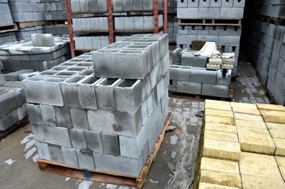 Fabricante de blocos de cimento